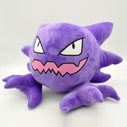 Pokémon Kawaii Plush Toys — Gengar, Haunter, Psyduck, Pikachu Stuffed Dolls, Anime Fire-Breathing Dragon Peluche Gift