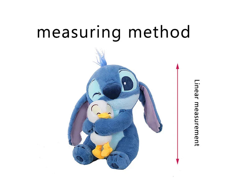 Disney 30cm Lilo & Stitch Plush Toy – Kawaii Stitch & Donald Duck Stuffed Dolls for Kids Christmas Gift