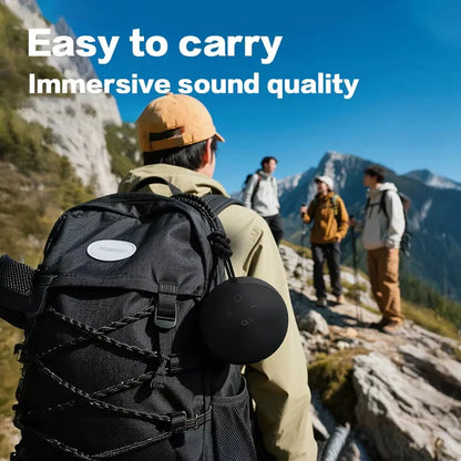 Alaxe Mini Bluetooth Speaker – Wireless Outdoor RGB Spherical Subwoofer for Home & Travel