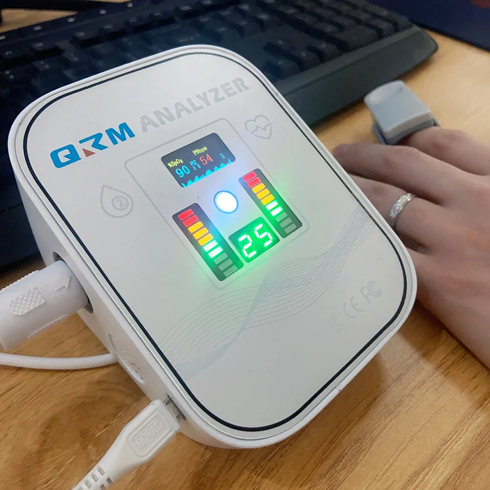 Quantum Resonance Magnetic Body Analyzer QA-36S with Hand Touch & 53 Sub-Health Test Reports - New Generation Set