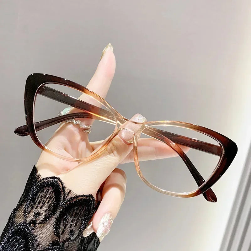 Fashion Cat Eye Reading Glasses – Luxury Anti-Blue Light Eyewear for Women & Men with Presbyopia