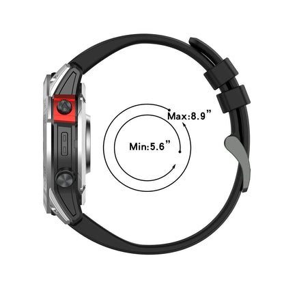 Silicone Watch Strap for Garmin Fenix 7X/7/7S/6/6X/5X/5S/3HR/945/935 – QuickFit 20/22/26mm Wrist Band