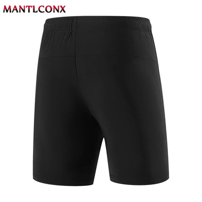 Men's Summer Sport Shorts – Cool Running, Gym & Fitness Training Shorts in Black and Gray