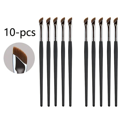 Upgrade Blade Eyeliner Brush | Ultra-Thin Fine Angle Flat Brush for Eyebrows & Under-Eye Makeup | Precise Detail White Brush