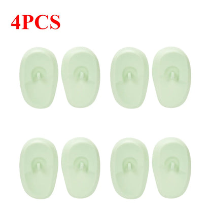 Silicone Ear Covers - Waterproof Hairdressing Ear Caps, Earmuffs for Shower, Salon, Bathing & Spa Use