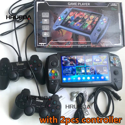 7.0" Retro Handheld Game Console - Dual Joysticks Classic Gaming Player for PS1, GBA, NES & FC Games