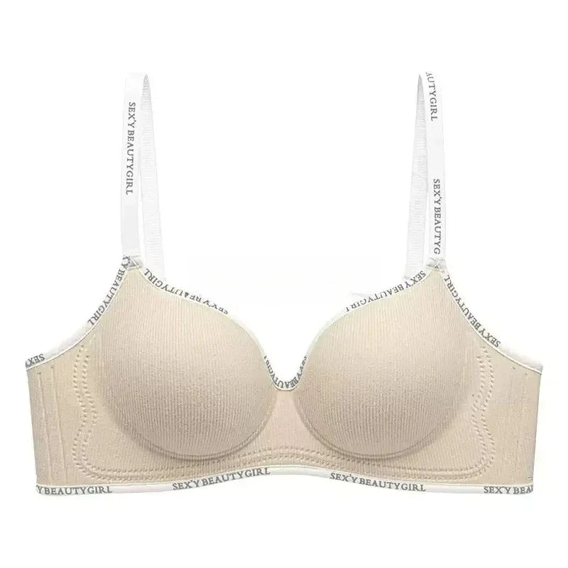 Wireless Push-Up Bra A-C Cup — Seamless Invisible 3D Pad Bralette for Small Chest, Anti-Sagging Comfort Underwear