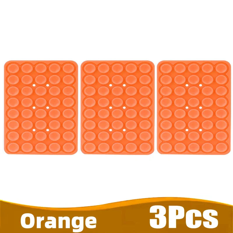 Silicone Suction Cup Phone Holder – Double-Sided, Anti-Slip Mobile Mount, Detachable Rubber Pad for Smartphones