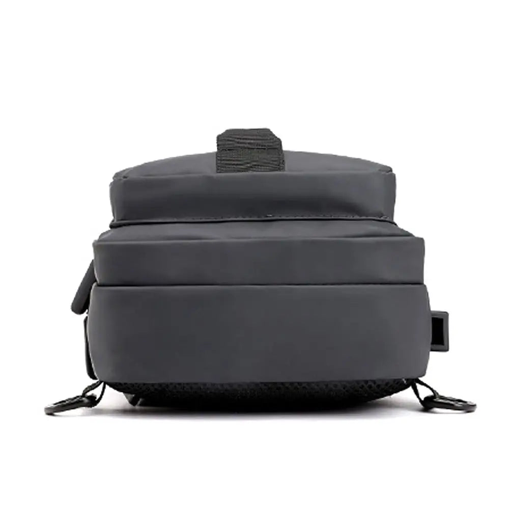 Men's Anti-Theft Sling Chest Bag – Crossbody Messenger Backpack with USB Charging Port