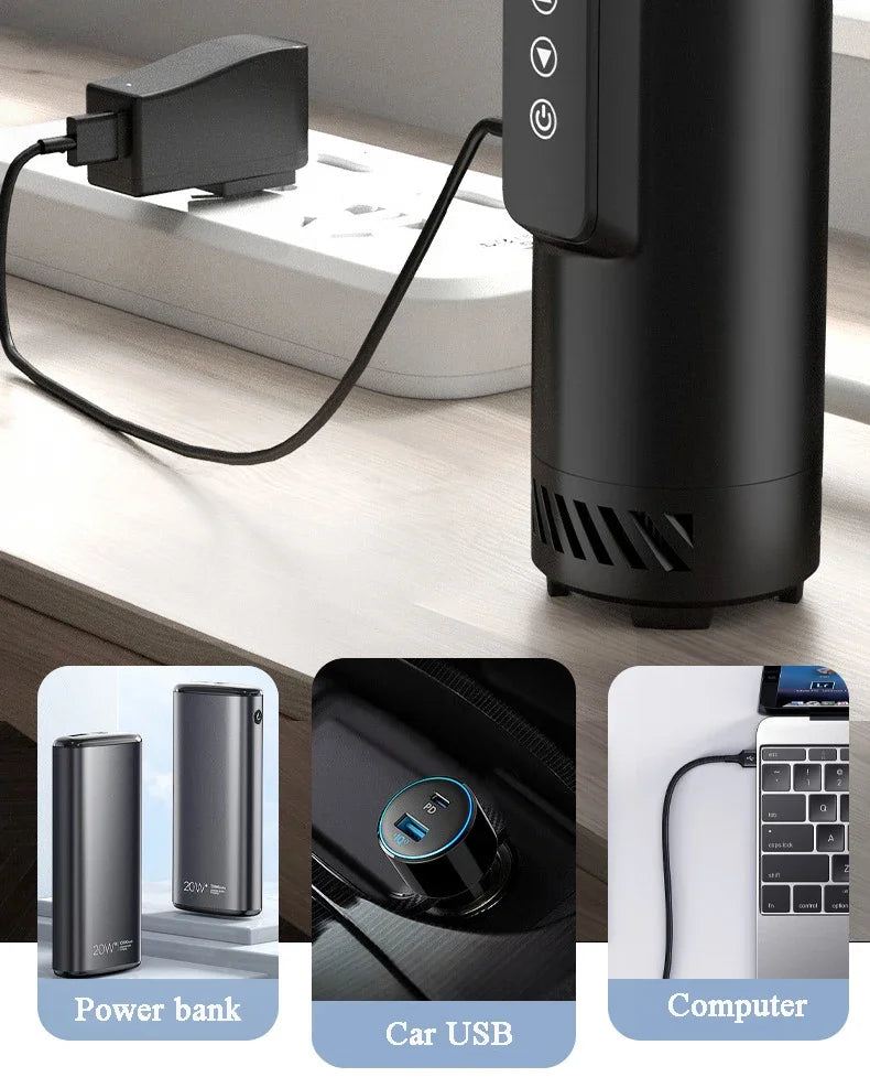 Portable Auxin Insulin Cooling Case – Digital Temperature Control, Mini Refrigerator for Medicine & Cold Cup Storage