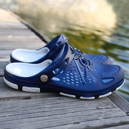 MAEDEF Men’s Summer Slippers – Anti-Slip, Wear-Resistant Comfortable Beach & Home Sandals
