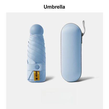 Flat 50% Off Women’s Sun Protection Parasol – Anti-UV Dual-Use Sunny & Rainy Pocket Umbrella