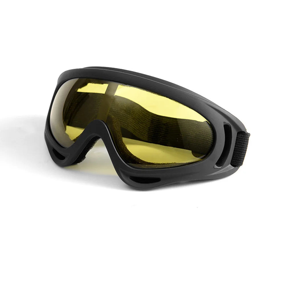 Outdoor Tactical Goggles - Dust and Splash-Resistant Military Glasses, Explosion-Proof Eyewear for Motorcycle, Skiing, and Hiking