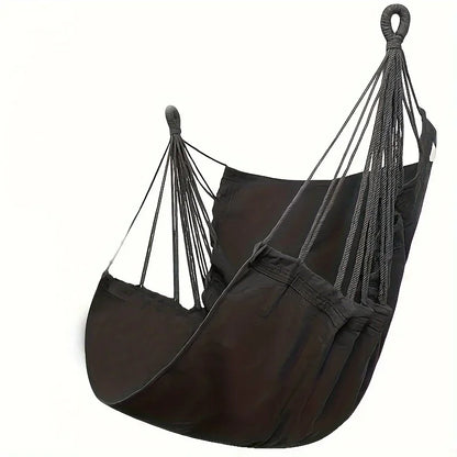 Leisure Fabric Hammock Chair – Outdoor Swing Dormitory Anti-Rollover with Storage Bag