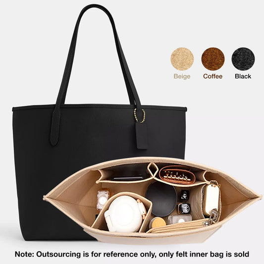 Felt Insert Bag for Longchamp Handbags — Portable Purse Organizer & Makeup Bag Liner for Travel
