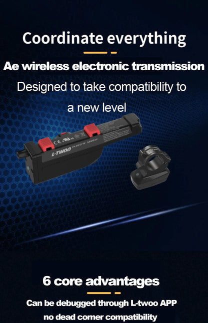 LTWOO Ae Wireless Bicycle Electronic Derailleur Groupset Kit - 3s-13s Shifter Lever & Drivetrain Bike Parts