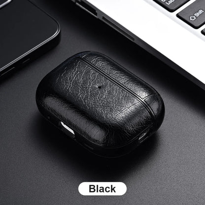 Leather Case for AirPods Pro 2 — Business Earphone Cover for Apple AirPods 3 & Pro 2nd Gen USB-C
