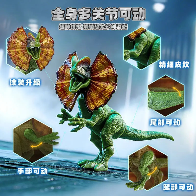 BLOKEES Jurassic World Mosasaurus Model - Assembled Dinosaur Action Figure Toy Gift