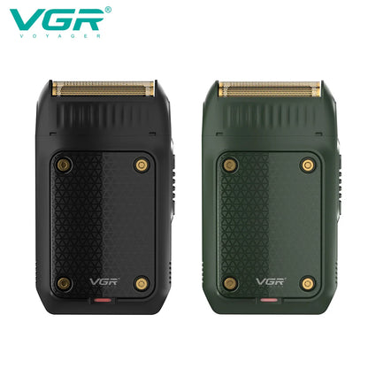 VGR V-353 Electric Shaver – Professional Rechargeable Razor & Portable Beard Trimmer for Men