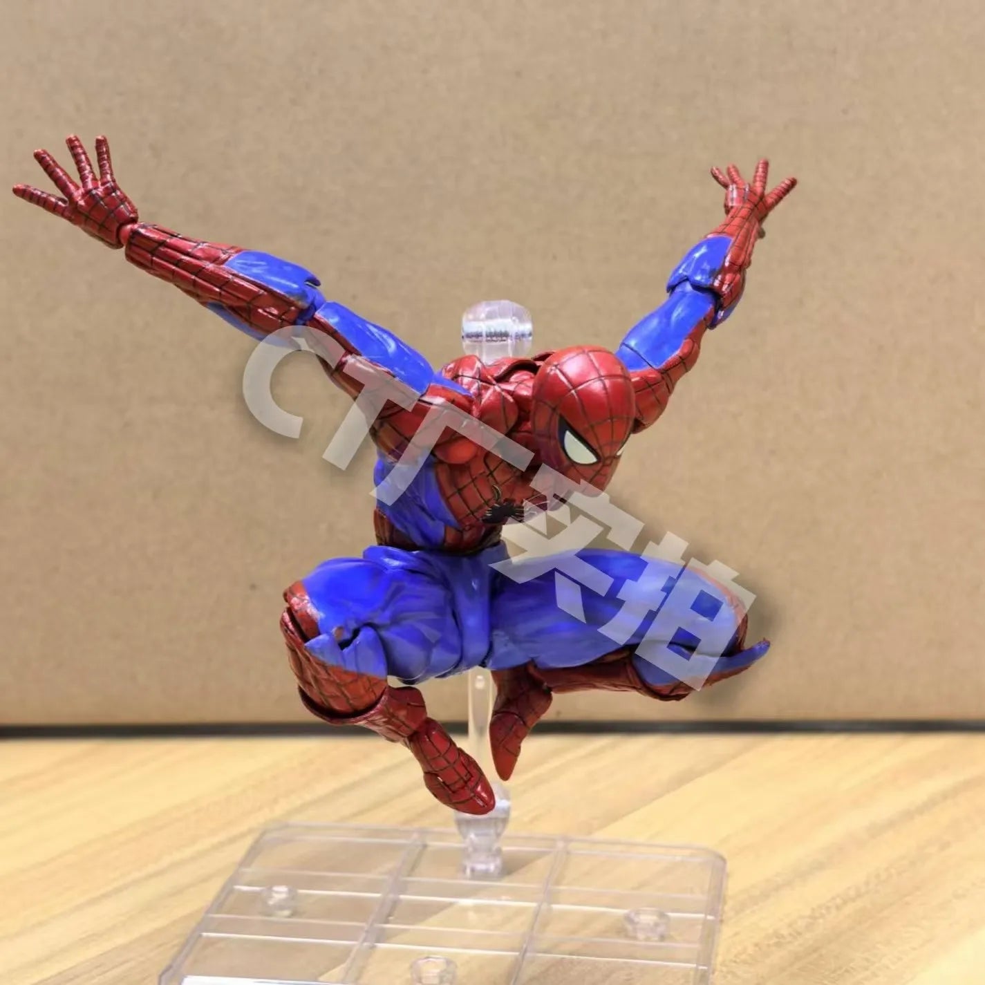 New CT Toys Spider-Man Figure — Amazing Yamaguchi Spider-Man 2.0, Anti-Venom Agent Anime Action Figure, Mafex SHF Collectible Toy Gift