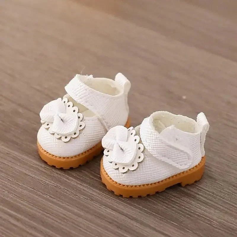 17cm LABUBU Cotton Doll Shoes - Casual Sports Footwear for Dolls, Accessories for Labubu Outfits (Only shoes)