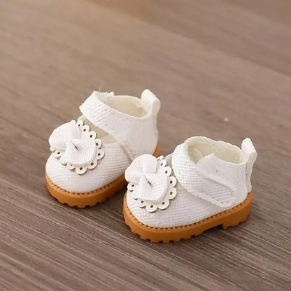 17cm LABUBU Cotton Doll Shoes - Casual Sports Footwear for Dolls, Accessories for Labubu Outfits (Only shoes)