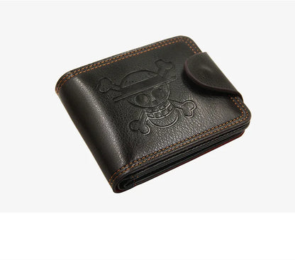 Men's Short Bifold Wallet – Slim Faux Leather Business Card Holder, Billfold Purse Clutch for ID & Credit Cards