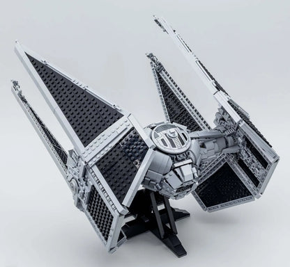 TIE Interceptor Starfighter Model Kit – 1931PCS Building Set with TIE Pilot Minifigure, Collectible Display Set for Creative Gifts and Decor