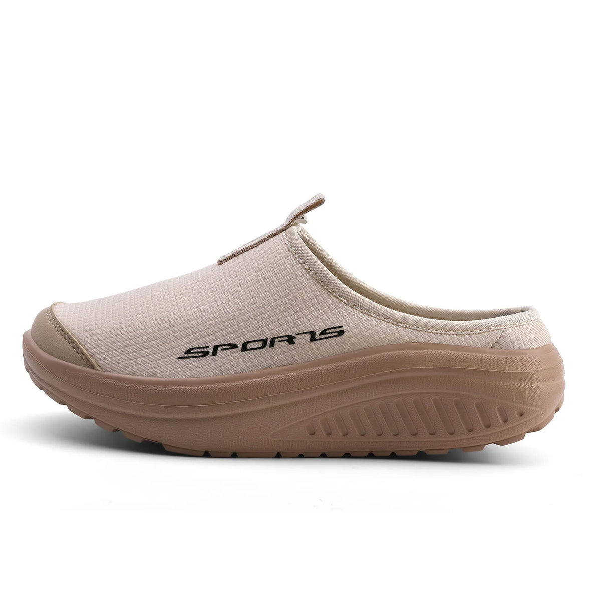 Women's Height-Increasing Walking Shoes - Lightweight Thick-Soled Casual Sport Sneakers