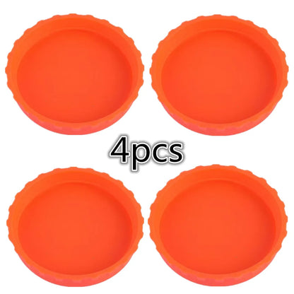 Reusable Beverage Can Covers - Silicone Soda Can Lids, Leak-Proof Sealing Protectors for Cans & Bottles
