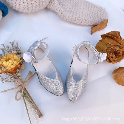 60CM BJD Doll Shoes - PU Leather Single Sandals Accessories for 1/3 Scale Dolls