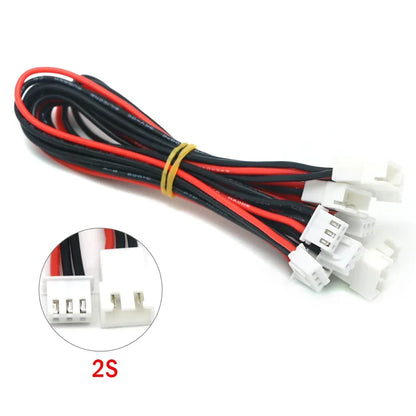 5pcs JST-XH Lipo Balance Wire Extension – 1S-6S 22AWG 20cm Charging Cable for RC Battery