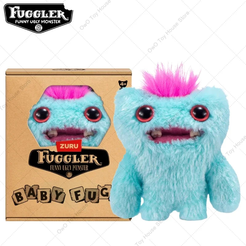 Fugglers Funny Ugly Teeth Plush Toy – Cute Kawaii Baby Fuggs Cartoon Doll Gift