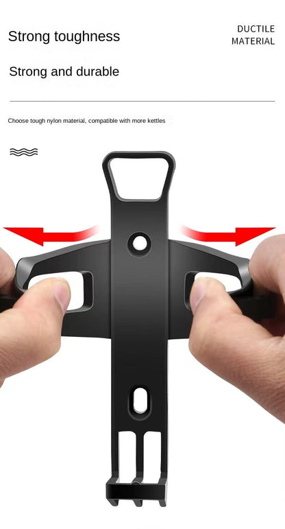 Rotatable Bike Water Bottle Cage – Adjustable Grip Multifunction Cycling Beverage Holder for Mountain, Road & Kids Bikes