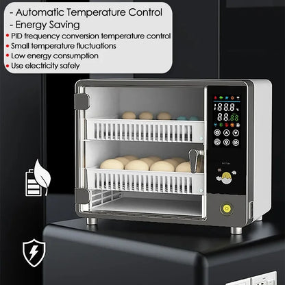 24-Egg Automatic Incubator — Touch Control Hatchery Machine for Chicken, Duck, Quail & Bird Eggs