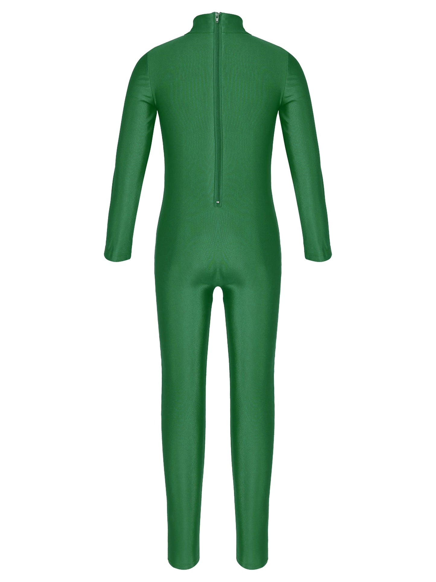 Kids Girls Full Body Gymnastics Bodysuit, Ballet Dance Jersey Leotard, Jumpsuit Sports Unitard, Children Dancewear and Sportswear