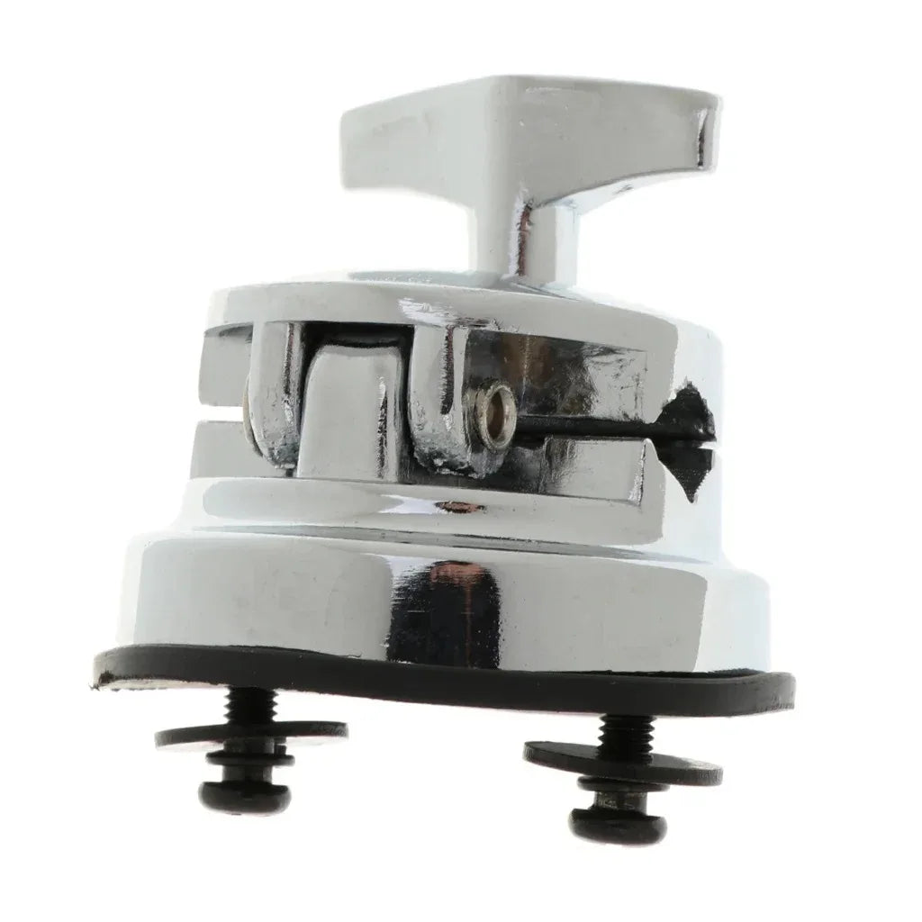 Tom Drum Holder Base Plate - Drum Rack Clamp Mount Bracket Replacement Percussion Accessory