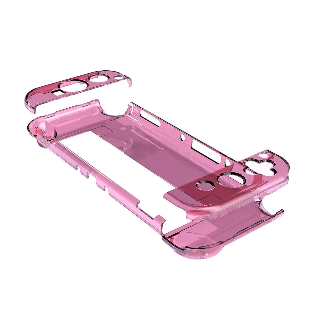 Transparent Protective Case for Nintendo Switch OLED — PC Shell Cover for Switch OLED Console