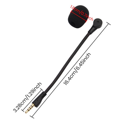 Replacement 3.5mm Gaming Microphone for Logitech G Pro X & SteelSeries Headsets – E-Sports Headset Mic Accessory