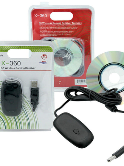 New Xbox 360 Wireless Controller Receiver – PC Wireless Adapter Compatible with All Windows Systems