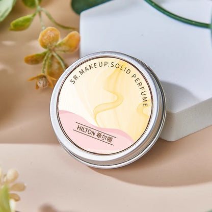 Portable Solid Perfume Balm – Long-Lasting Fragrance Deodorant for Men & Women | Pocket Size Fresh Scent for Daily Use & Dating