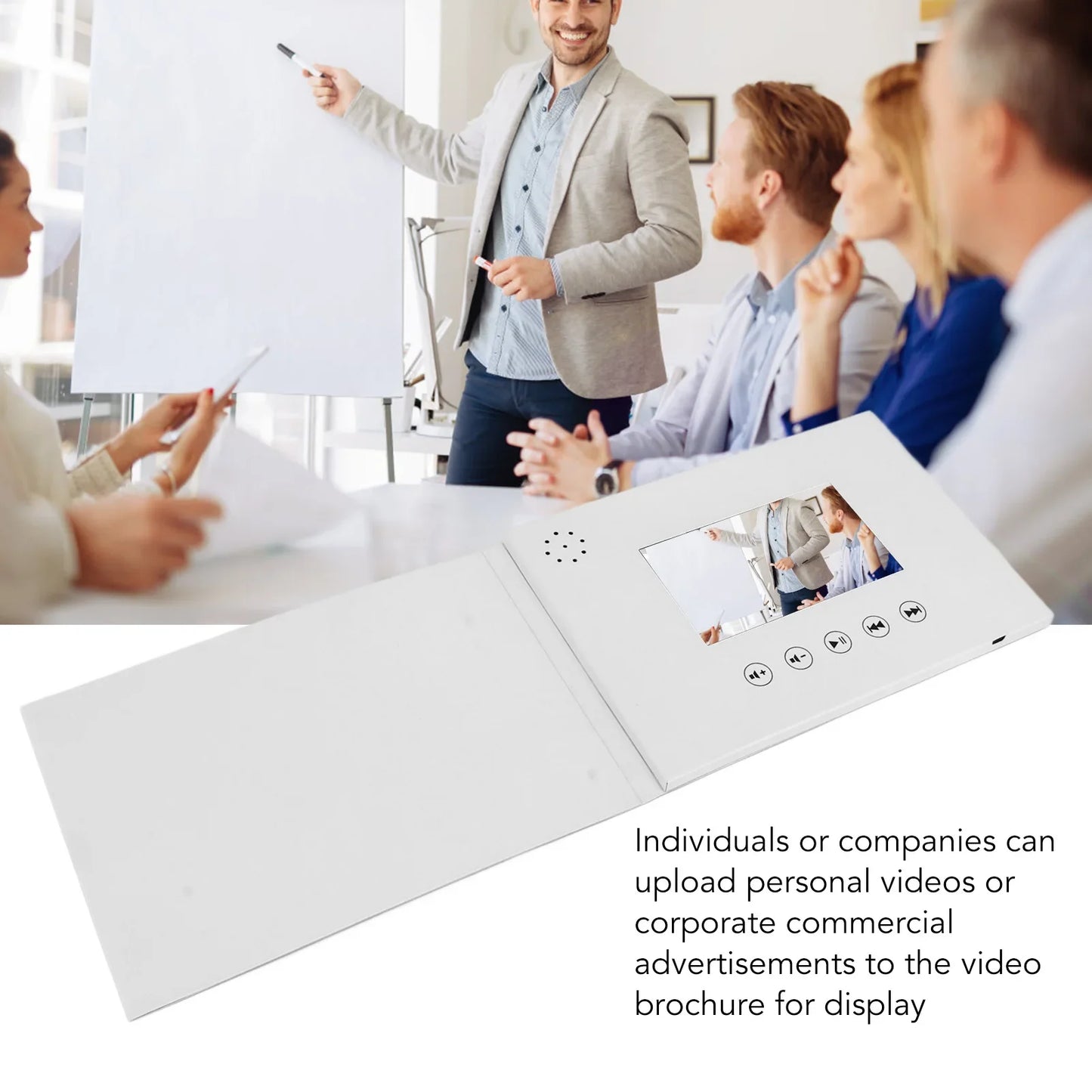 LCD Video Greeting Card – Electronic Video Brochure for Birthday, Father’s Day & Mother’s Day Gifts
