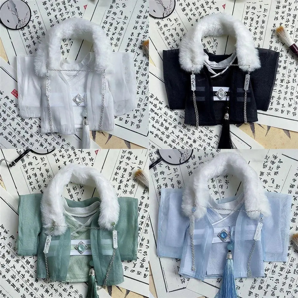 Kawaii 20CM Doll Clothes Set — Ancient Style Robe Outfit for DIY Doll Accessories and Fashion Doll Costume