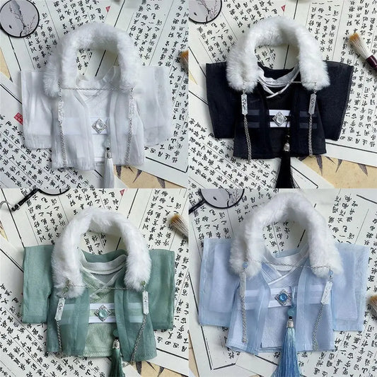 Kawaii 20CM Doll Clothes Set — Ancient Style Robe Outfit for DIY Doll Accessories and Fashion Doll Costume