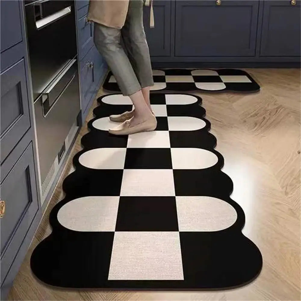 Non-Slip Kitchen & Living Room Floor Rug – Long Area Mat for Entrance, Home Decor