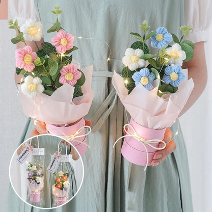 Graduation Bouquet 2025 – Crochet & Knitted Artificial Flowers for Wedding, Valentine’s & Special Occasion Gifts