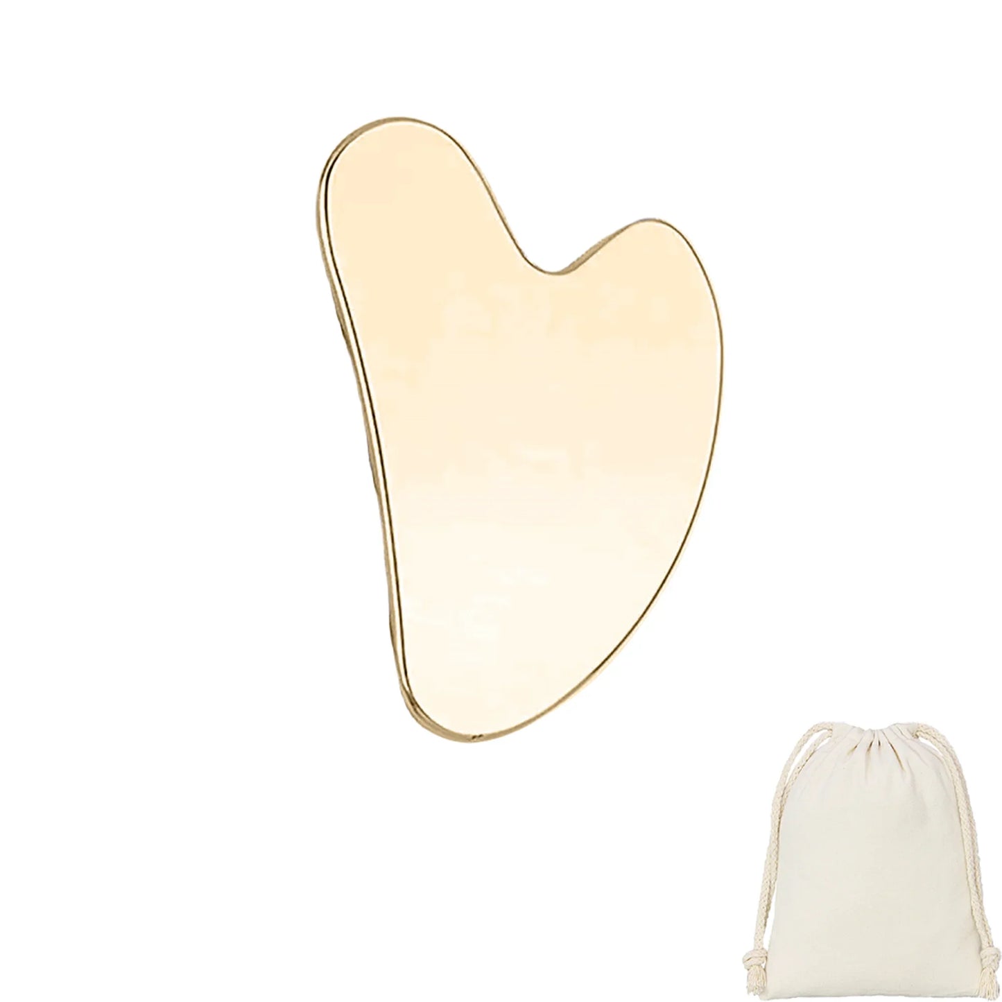 Copper Gua Sha Stick & Metal Massage Tools | Facial, Foot & Ear Point Probe for Beauty & Relaxation
