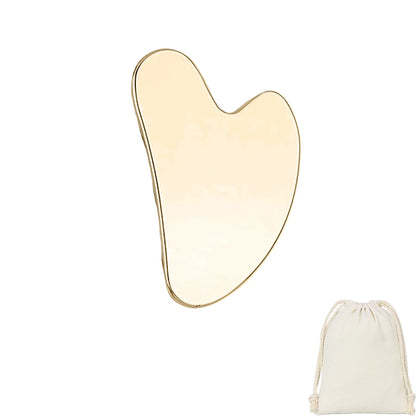 Copper Gua Sha Stick & Metal Massage Tools | Facial, Foot & Ear Point Probe for Beauty & Relaxation