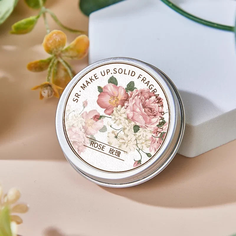 Portable Solid Perfume Balm – Long-Lasting Fragrance Deodorant for Men & Women | Pocket Size Fresh Scent for Daily Use & Dating