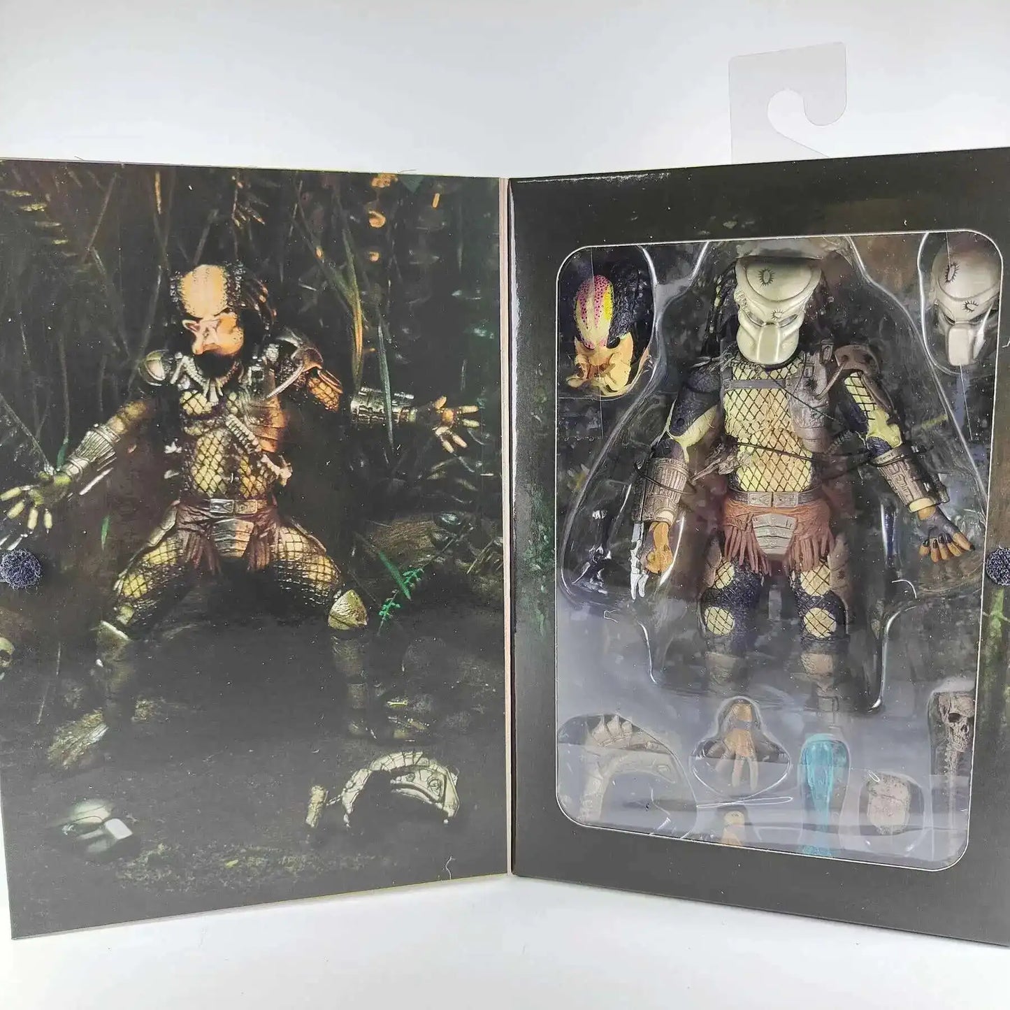 NECA Shaman Ahab Ultimate Scout Warrior Action Figure – Lost Battle Feral Jungle Hunter Predator Collector Toy